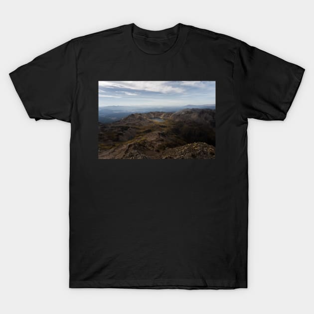 Mountain Lake in New Zealand T-Shirt by Danny Wanders